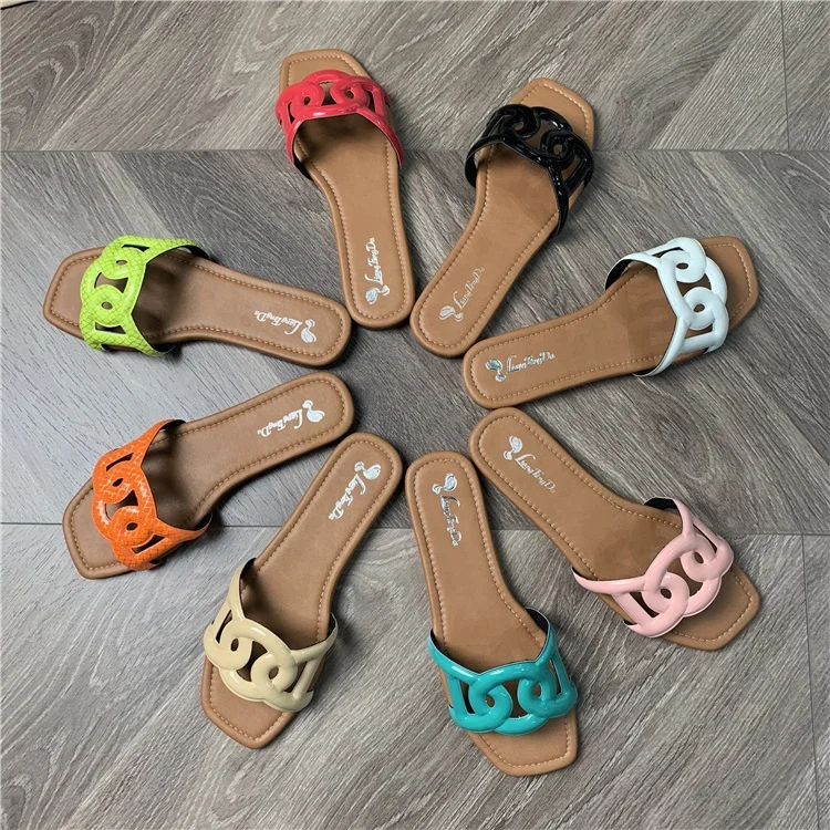 2020 Summer Women Casual Crystal Shoes Ladies Slippers Open Toe Non-slip Wild Flat Sandals, Customized color
2020 Summer Women Casual Crystal Shoes Ladies Slippers Open Toe Non-slip Wild Flat Sandals, Customized color