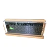 Hot Fashion Commercial Multifunction Wood Speaker Audio Display With Metal Keyboard