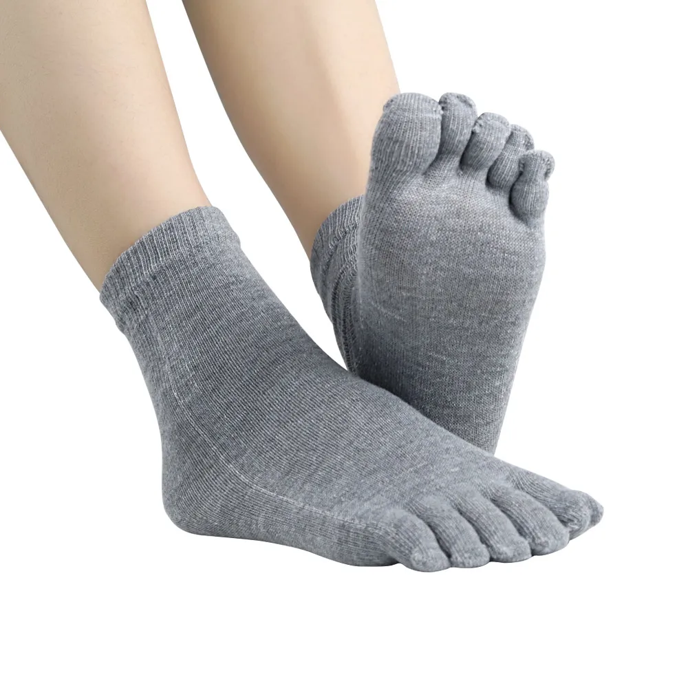 Cotton Middle tube toe Socks Five Finger Socks with cotton Mini Crew Athletic Running Socks for Men, Grey, black
Cotton Middle tube toe Socks Five Finger Socks with cotton Mini Crew Athletic Running Socks for Men, Grey, black