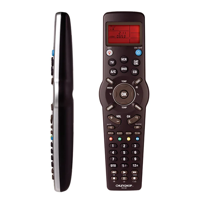 Chunghop rm-991 learning function telecomando universal smart tv ac remote control with lcd display
Chunghop rm-991 learning function telecomando universal smart tv ac remote control with lcd display