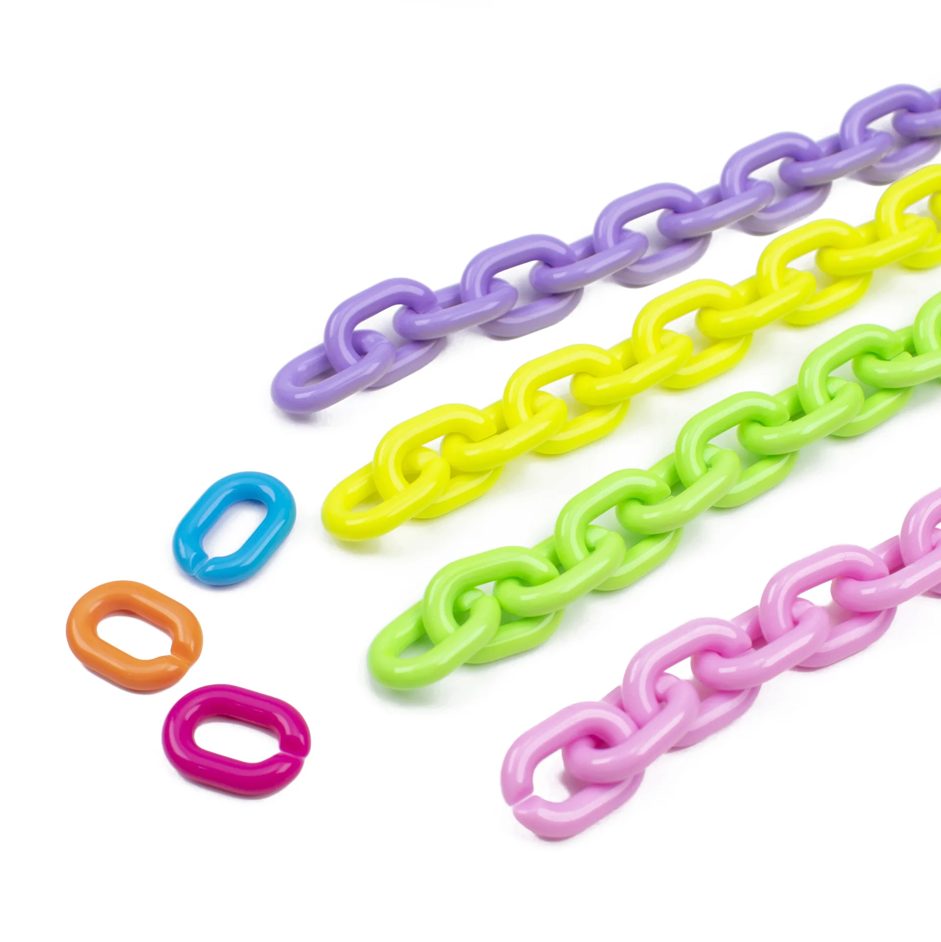 REWIN Bulk Macaron Color Acrylic Resin Chain Open Linking Rings for Eyeglasses Sunglasses Accessories, 11 colors in stock
REWIN Bulk Macaron Color Acrylic Resin Chain Open Linking Rings for Eyeglasses Sunglasses Accessories, 11 colors in stock