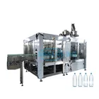 Rotary Automatic Filling Machine Small PET Bottle Pure Water Making Equipment Mineral Production Line Plant