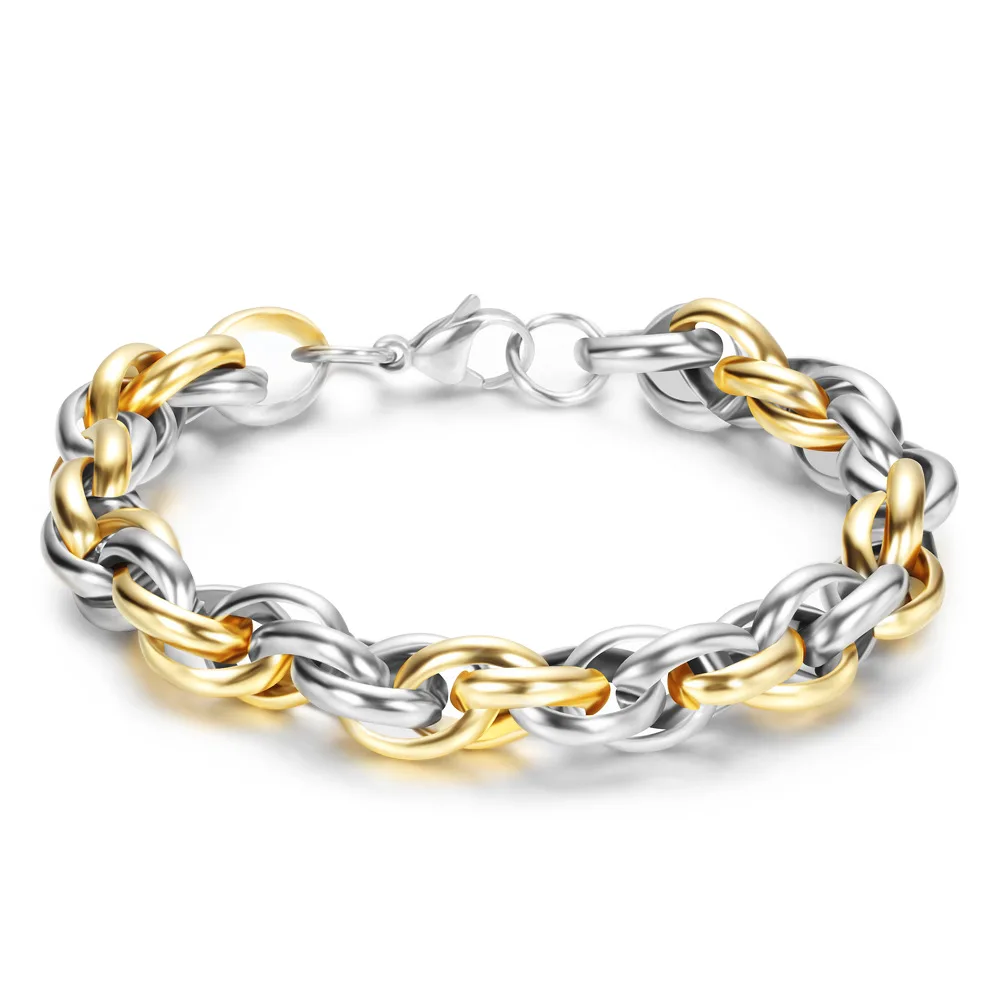 Stainless Steel Miami Cuban Thick Choker Bracelet Punk Charm Chunky Heavy Metal Bracelet for Men Women Jewelry, Silver
Stainless Steel Miami Cuban Thick Choker Bracelet Punk Charm Chunky Heavy Metal Bracelet for Men Women Jewelry, Silver