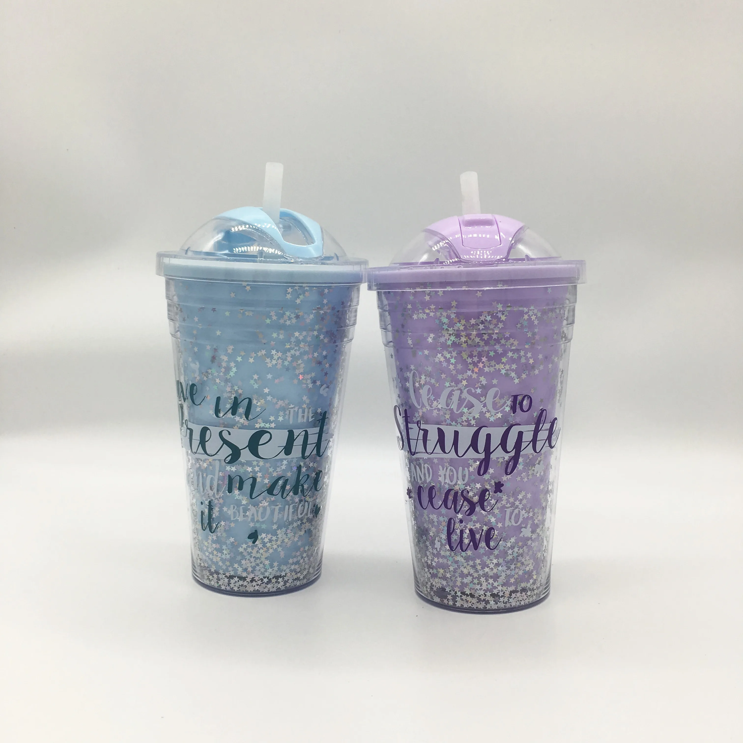 Double Glitter Ice bottle Custom victoria diamond bottle 
Double Glitter Ice bottle Custom victoria diamond bottle