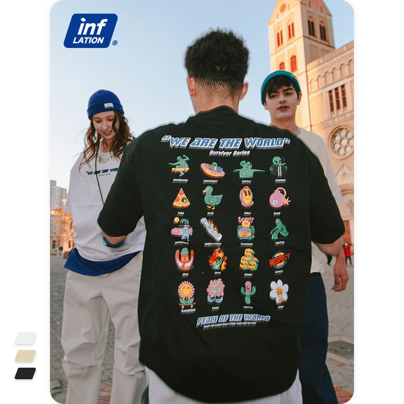 Wholesale Men Printed Fashion t shirts Streetwear Short Sleeve Cotton Oversized Men's T-Shirts
Wholesale Men Printed Fashion t shirts Streetwear Short Sleeve Cotton Oversized Men's T-Shirts