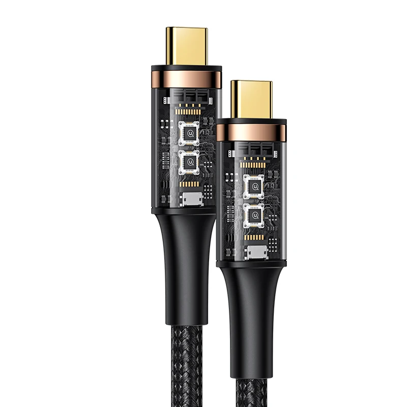 USAMS New Powerful 100W Type C Fast Cable Quick Charge USB3.1/3.0 Support 5K & 40Gbps Audio & Video Cables
USAMS New Powerful 100W Type C Fast Cable Quick Charge USB3.1/3.0 Support 5K & 40Gbps Audio & Video Cables