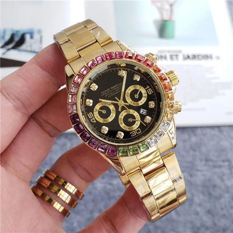 Luxury Men's And Women's Watch Steel Band Can Be Customized Logo 10 Color Dropshipping, 10color
Luxury Men's And Women's Watch Steel Band Can Be Customized Logo 10 Color Dropshipping, 10color