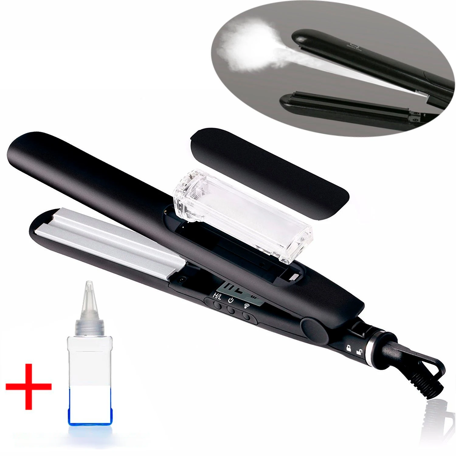Best selling products commercial industrial titanium ceramic hair flat iron steam hair straightener
Best selling products commercial industrial titanium ceramic hair flat iron steam hair straightener