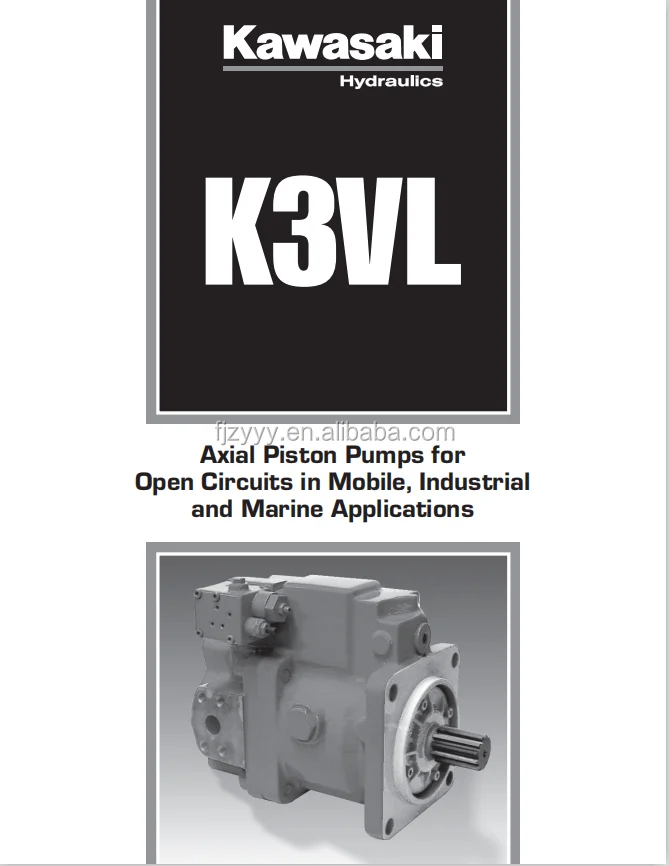 kpm hydraulic axial piston pump k3vl45/b-1nl sm-pr