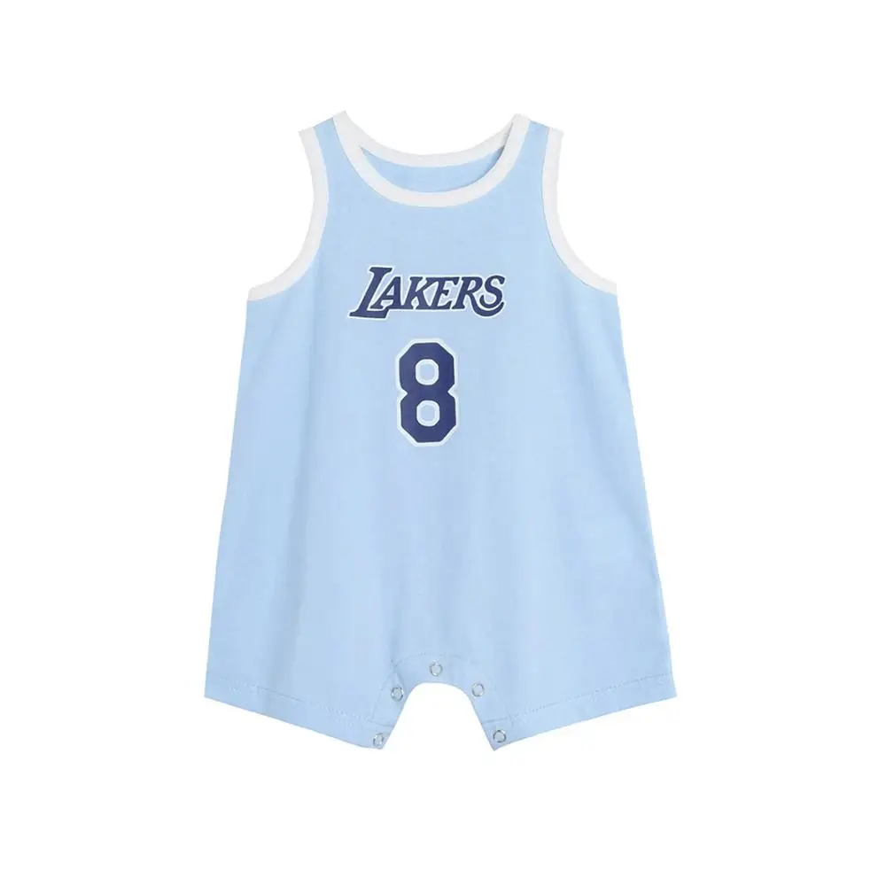 Baby Clothes Summer Thin Baby Football Romper Summer New Style Boy's Vest Climbing Suit Foreign Style Children's BODYSUIT
Baby Clothes Summer Thin Baby Football Romper Summer New Style Boy's Vest Climbing Suit Foreign Style Children's BODYSUIT