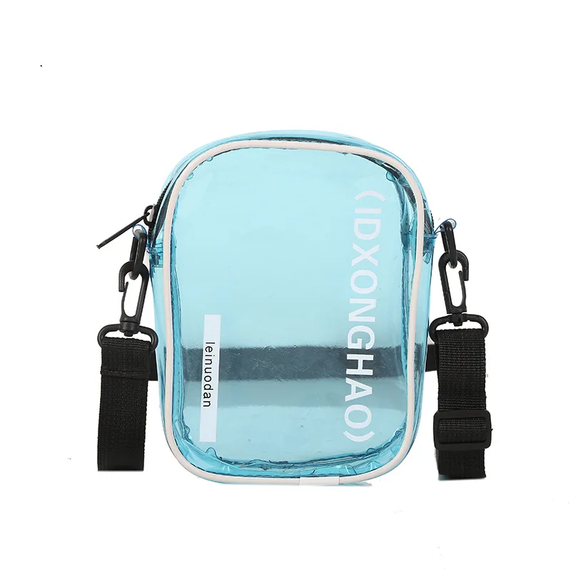 Lightweight Girls Mini Jelly PVC Transparent Sling Bag Clear PVC Messenger Bag, White black pink customized color
Lightweight Girls Mini Jelly PVC Transparent Sling Bag Clear PVC Messenger Bag, White black pink customized color
