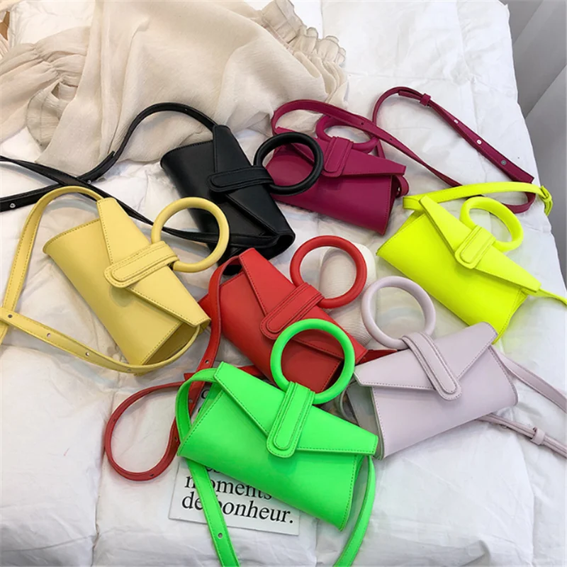 Chic ring small purse Fashion Shoulder Ladies Purse Handbag For Women Candy Waist Pack Messenger Bag Mini Leather bag, Customized color
Chic ring small purse Fashion Shoulder Ladies Purse Handbag For Women Candy Waist Pack Messenger Bag Mini Leather bag, Customized color