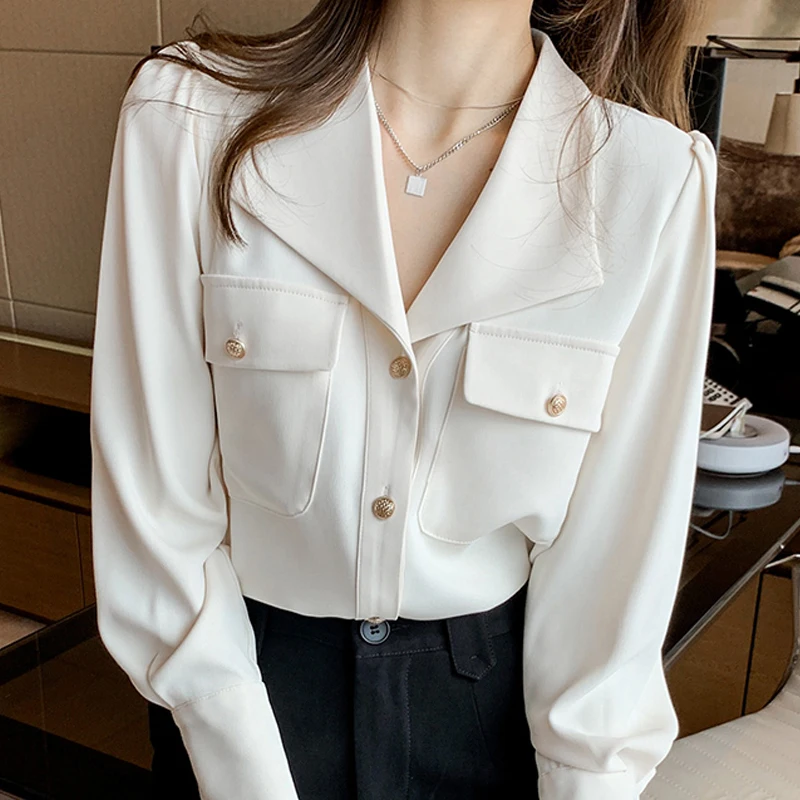 Long Sleeve Women Blouses Femme Blouse Women Blusas Mujer De Moda 2022 V-Neck Office Chiffon Blouse Shirt Tops Shirts Women 923
Long Sleeve Women Blouses Femme Blouse Women Blusas Mujer De Moda 2022 V-Neck Office Chiffon Blouse Shirt Tops Shirts Women 923