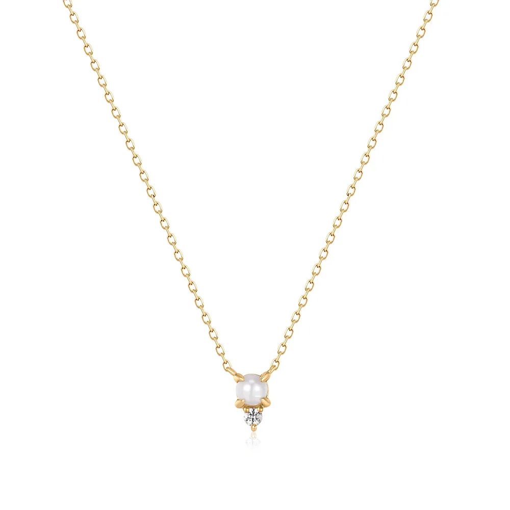 minimalist silver 925 statement necklace pearl zircon pendant gold plated necklaces for women wholesale
minimalist silver 925 statement necklace pearl zircon pendant gold plated necklaces for women wholesale