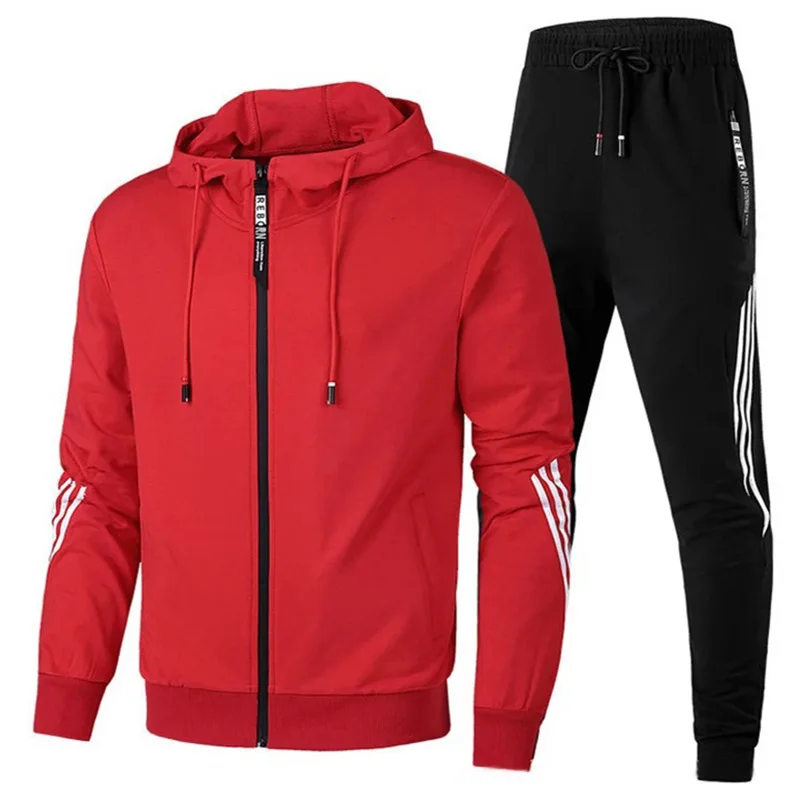 Wholesale Mens zipper men's jogger suits sportswear striped sportswear men's fashion, Accept custom made color
Wholesale Mens zipper men's jogger suits sportswear striped sportswear men's fashion, Accept custom made color