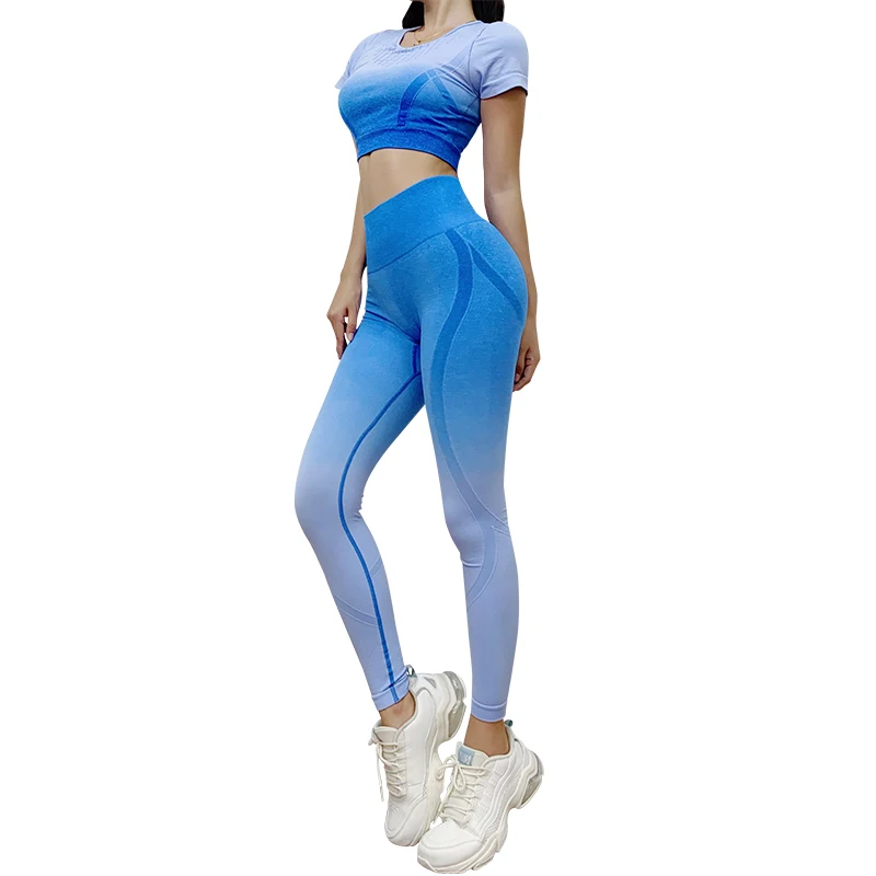 Wholesale high quality yoga sport wear gym t shirts fitness shirts for women, As picture
Wholesale high quality yoga sport wear gym t shirts fitness shirts for women, As picture