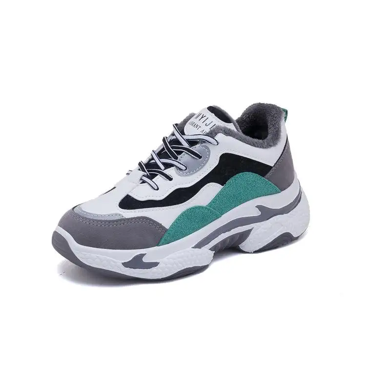 2021 winter season women warm fur dad shoes retail, Bright color,colorful,make your color casual shoes