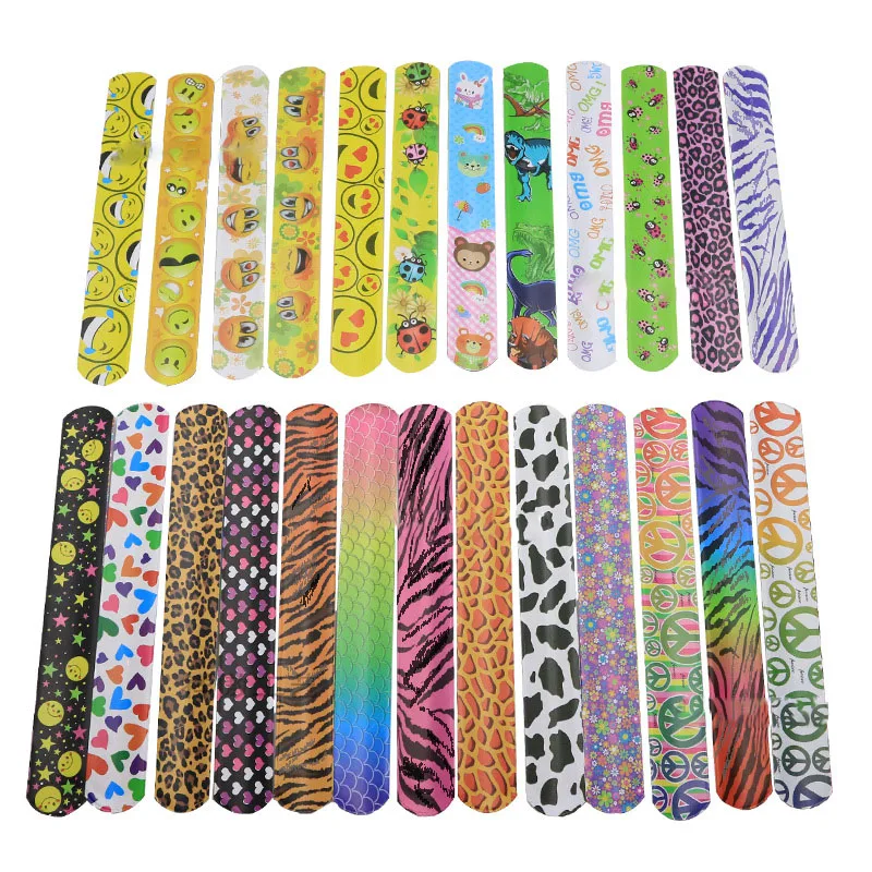 Wholesale Color Slap BraceletsRetro Slap Wristbands Colorful Hearts Flowers Silicone Slap Bracelets25 Unique Colorful Designs
Wholesale Color Slap BraceletsRetro Slap Wristbands Colorful Hearts Flowers Silicone Slap Bracelets25 Unique Colorful Designs