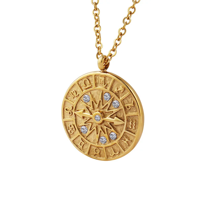 New Arrive 18k Gold Jewelry Women Fashion 18k Gold Filled Crystal Rhinestone Zodiac Sign Necklace Zodiac Jewelry
New Arrive 18k Gold Jewelry Women Fashion 18k Gold Filled Crystal Rhinestone Zodiac Sign Necklace Zodiac Jewelry