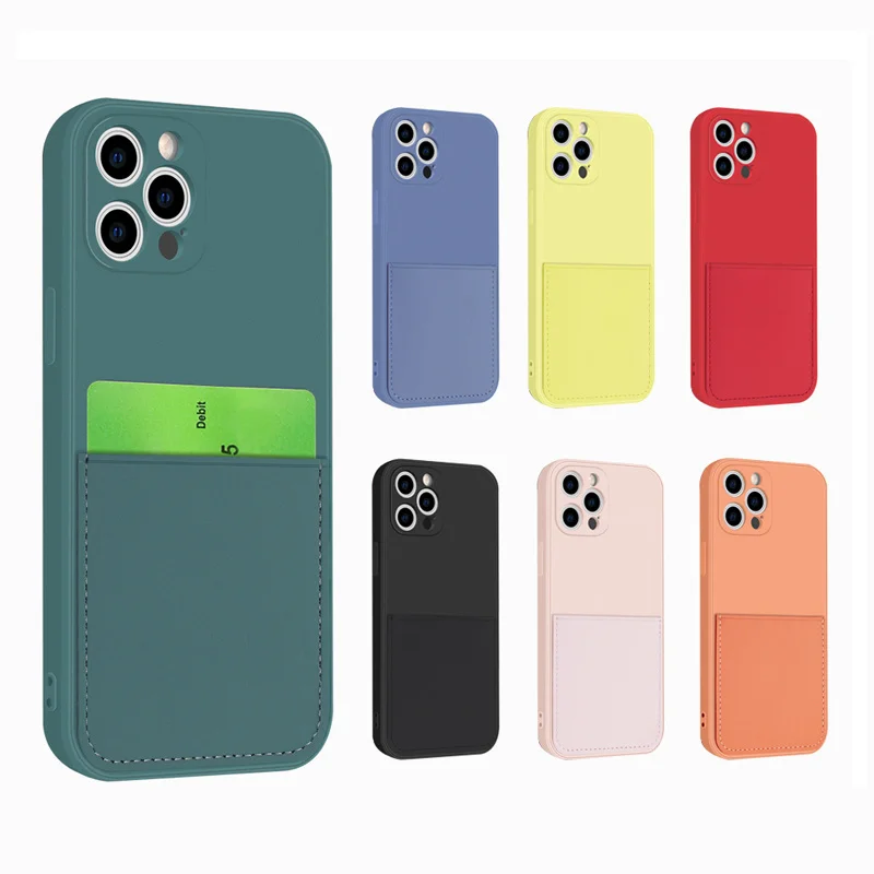 High Quality Microfiber Liner Silicone Case For iphone 11 pro max Back Cover For iphone 11/12/13 Phone Case with Card Holder, 10 colors
High Quality Microfiber Liner Silicone Case For iphone 11 pro max Back Cover For iphone 11/12/13 Phone Case with Card Holder, 10 colors