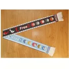 custom new design 100% polyester full sublimation team soccer sport scarf for fans