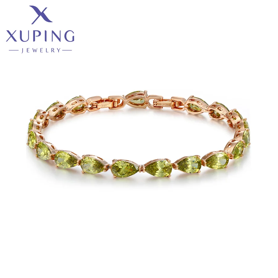 G51051604 xuping jewelry wholesale diamond green fashion elegant bracelets for women couples crystal tennis necklace
G51051604 xuping jewelry wholesale diamond green fashion elegant bracelets for women couples crystal tennis necklace