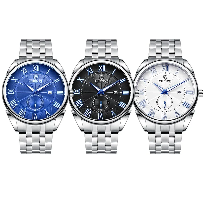 

Automatic calendar Brand 2021 Fashion Mens Watch Top Luxury Creative Men Wristwatch Casual Male Quartz Watch, Many colors are available