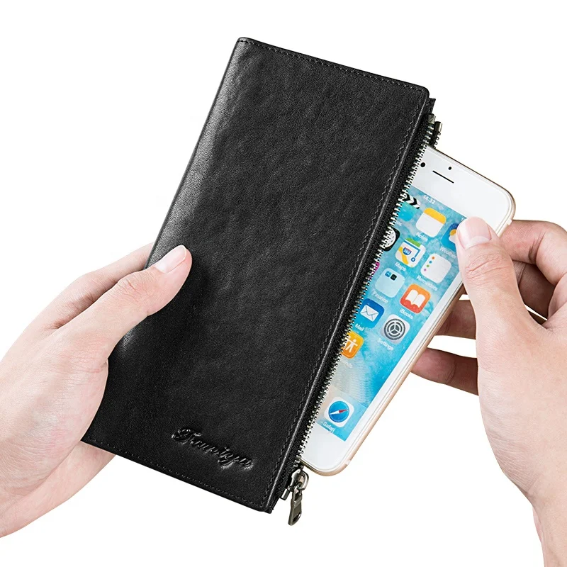 2021 Premium Cowhide Leather Wallet Business Travel Document Organizer Zipper Wallet, Black,brown or customized
2021 Premium Cowhide Leather Wallet Business Travel Document Organizer Zipper Wallet, Black,brown or customized