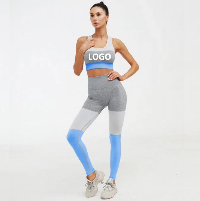 Fashion Seamless Yoga Set Womens Splices Colors High-waist Gym Leggings Bra Fitness Workout Clothing Sportswear
Fashion Seamless Yoga Set Womens Splices Colors High-waist Gym Leggings Bra Fitness Workout Clothing Sportswear
