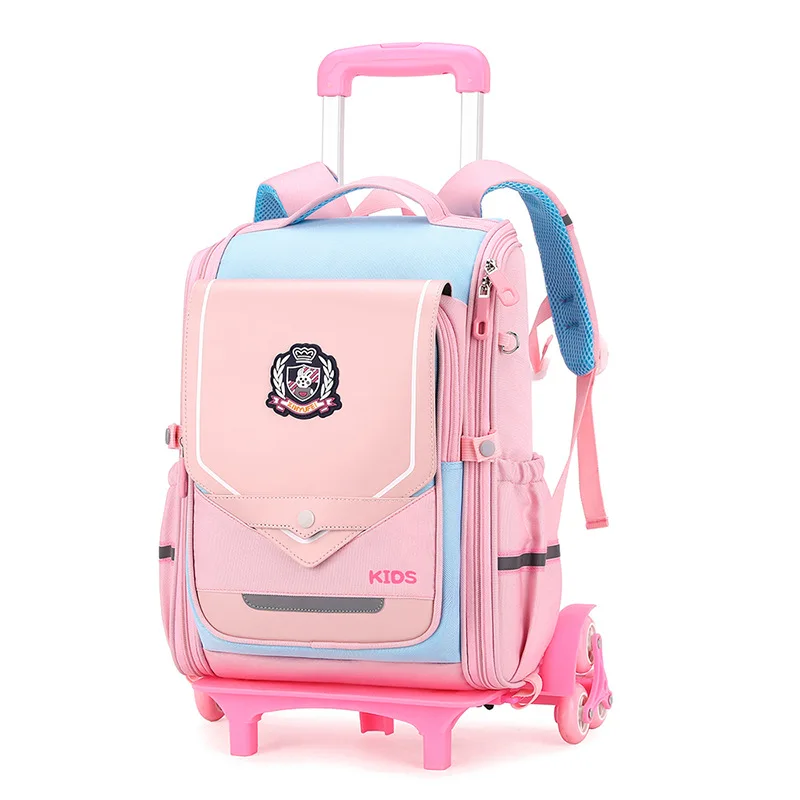 Fashion New Style waterproof backpack kids school trolley bags name brand latest bags for girls, 5 colors
Fashion New Style waterproof backpack kids school trolley bags name brand latest bags for girls, 5 colors