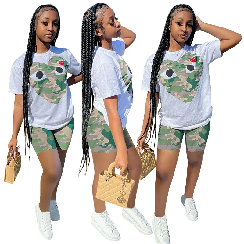 Two Piece Short Set Women Clothing Short Sleeve Summer Outfits Jogging Girl Clothes Set Casual 2 Piece Set Women Tracksuit
Two Piece Short Set Women Clothing Short Sleeve Summer Outfits Jogging Girl Clothes Set Casual 2 Piece Set Women Tracksuit