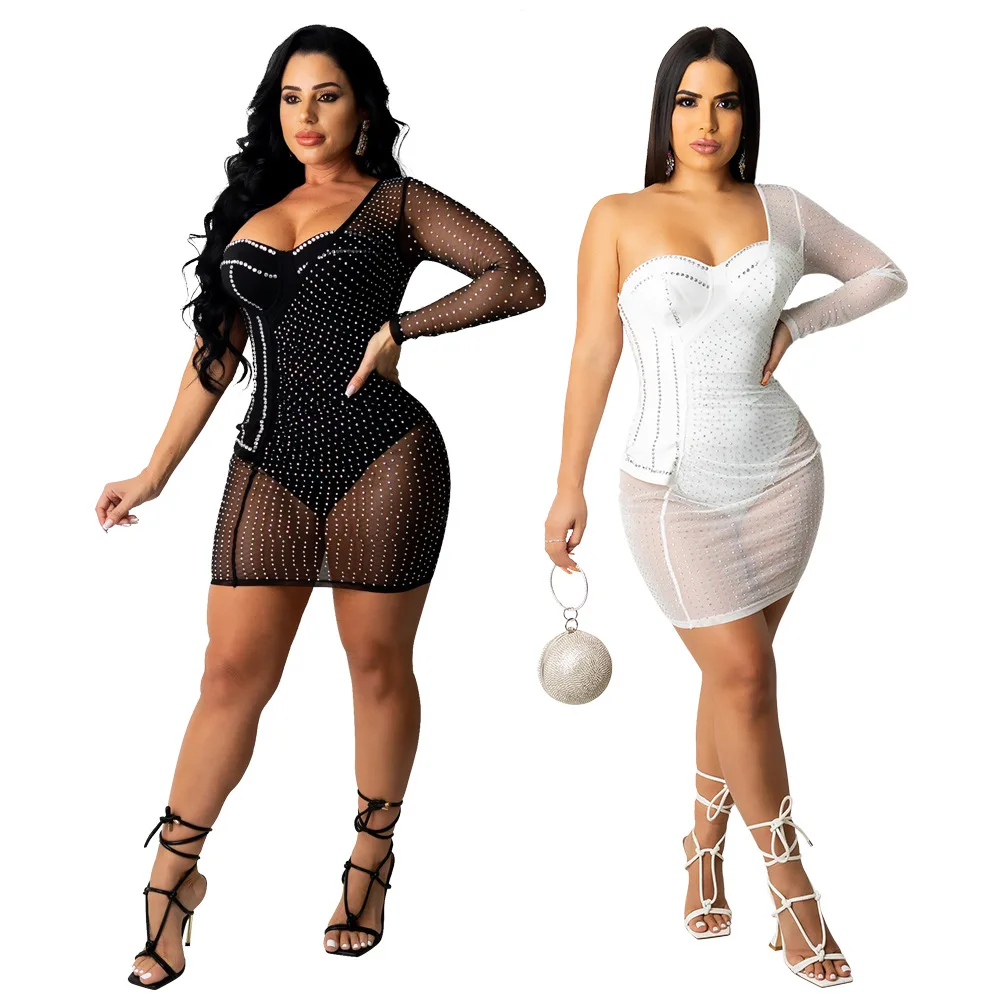 10811-MX54 beading one shoulder transparent bodycon evening womens club dresses sehe fashion
10811-MX54 beading one shoulder transparent bodycon evening womens club dresses sehe fashion