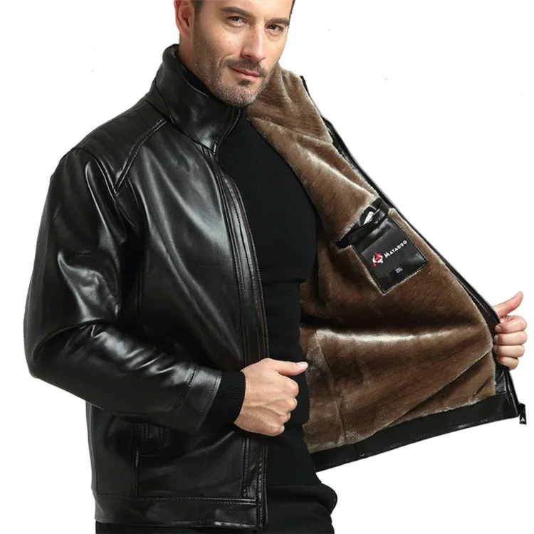 Fur leather jacket thickened pu leather jacket windproof jacket winter coats for men
Fur leather jacket thickened pu leather jacket windproof jacket winter coats for men