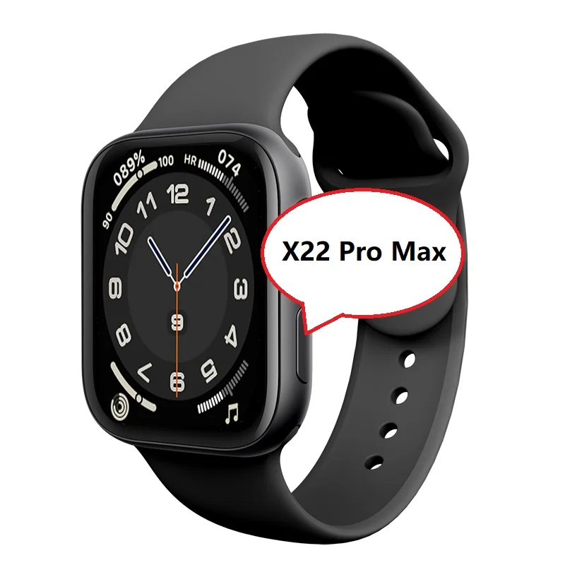 New Arrival 1.88 Inch X22 Pro Max Series 7 Full Touch Screen Smartwatch Wireless Charging sport IP67 Waterproof Smart Watch, Black,pink , gold , green,silver
New Arrival 1.88 Inch X22 Pro Max Series 7 Full Touch Screen Smartwatch Wireless Charging sport IP67 Waterproof Smart Watch, Black,pink , gold , green,silver