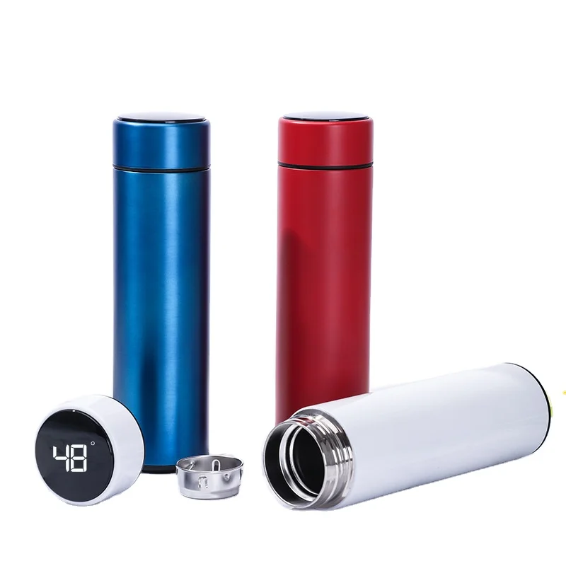 Wholesale Smart Touch Interactive Water Bottle with LED Temperature Display Travel Mug Vacuum Flask Smart Coffee Tumbler, Available colors or custom colors
Wholesale Smart Touch Interactive Water Bottle with LED Temperature Display Travel Mug Vacuum Flask Smart Coffee Tumbler, Available colors or custom colors