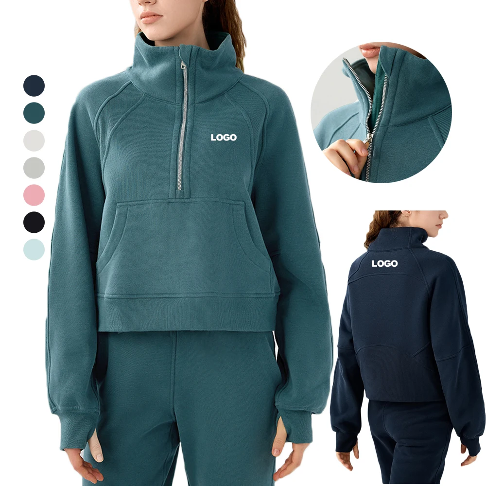 Joyyoung Autumn and Winter Stand-up Collar Half-zip Thick Sweatshirt Causal Sports Top Outdoor Yoga Fitness Hoodies
Joyyoung Autumn and Winter Stand-up Collar Half-zip Thick Sweatshirt Causal Sports Top Outdoor Yoga Fitness Hoodies