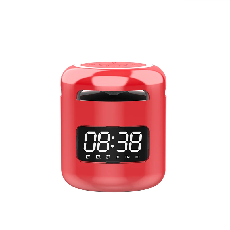 Wireless smart speaker Mini mobile phone Alarm clock card computer subwoofer Outdoor small stereo gift 
Wireless smart speaker Mini mobile phone Alarm clock card computer subwoofer Outdoor small stereo gift
