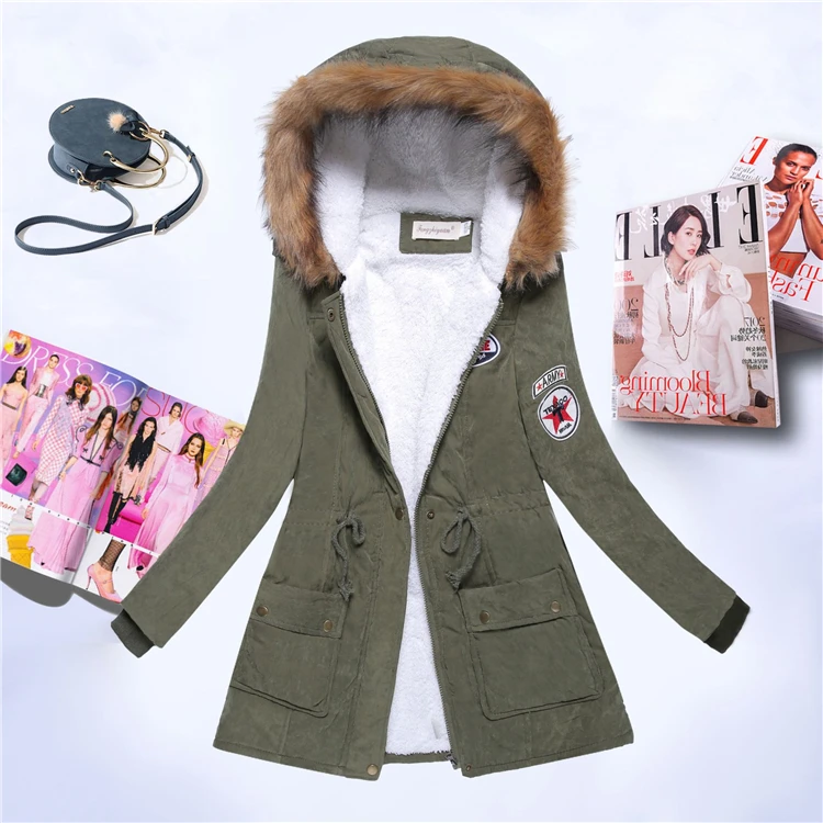 New design warm long plus size knit fabric double breast sur collar winter coat women
New design warm long plus size knit fabric double breast sur collar winter coat women