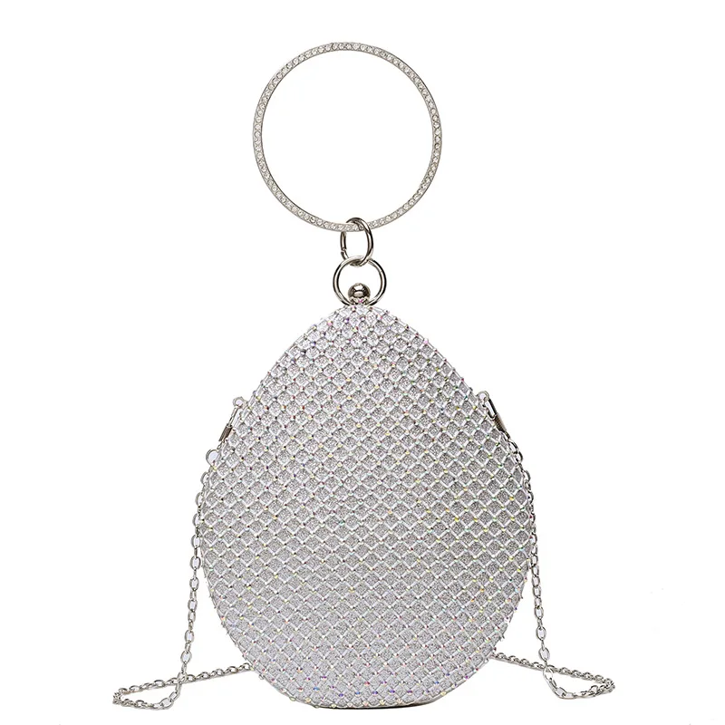 Rhinestone bag personalized water drop shape female diamond dinner clutch banquet bag
Rhinestone bag personalized water drop shape female diamond dinner clutch banquet bag