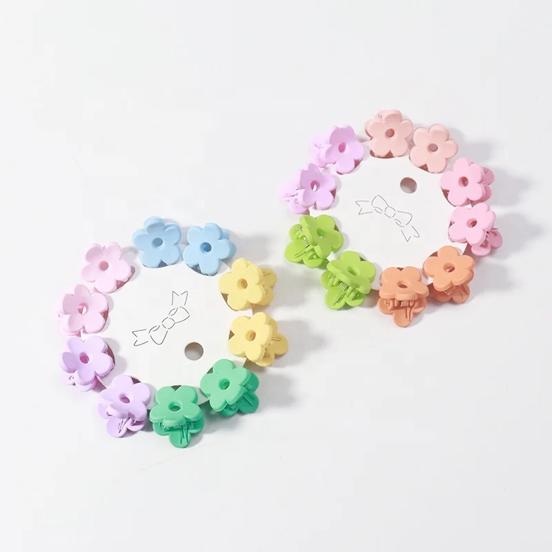 10pcs/set Mini Flower Hairpin Children's Small Matte Hair Claws Grip 10Pcs/Set Colorful Baby Girls Cute Clips Accessories
10pcs/set Mini Flower Hairpin Children's Small Matte Hair Claws Grip 10Pcs/Set Colorful Baby Girls Cute Clips Accessories