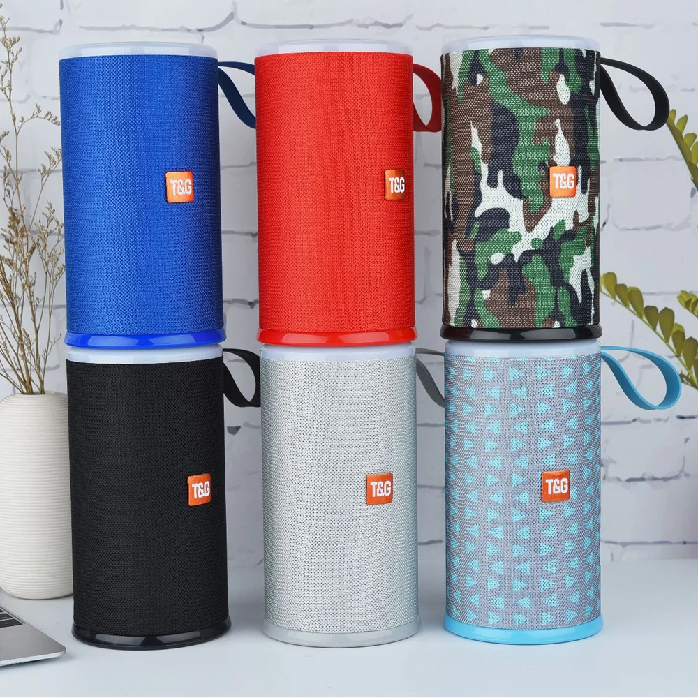 2019 New TG512 Bluetooth Speaker Portable wireless Colorful LED Light stereo subwoofer speaker Wireless Loudspeaker - ANKUX.COM