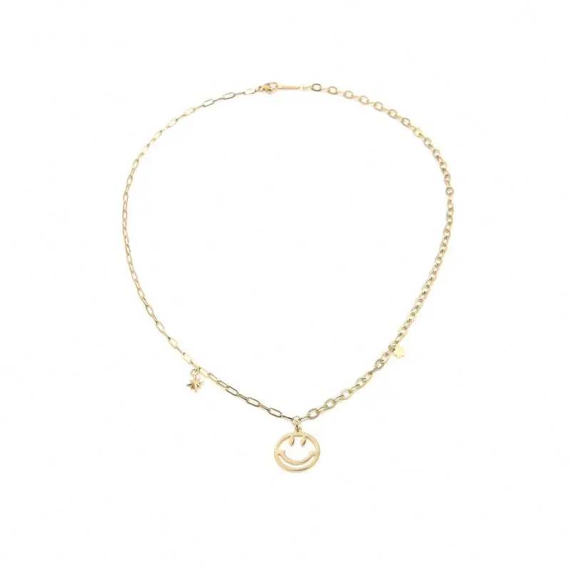 Face Coin Chain Link Jewelry Adjustable Pendant DIY Choker Colar Stainless Steel Small Face Coin Necklace
Face Coin Chain Link Jewelry Adjustable Pendant DIY Choker Colar Stainless Steel Small Face Coin Necklace