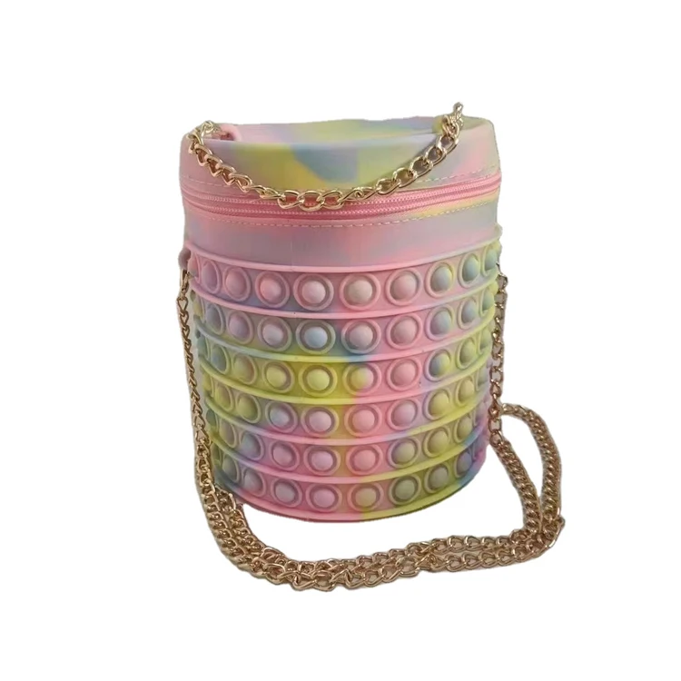Guangzhou Designer Handbag Popping It Bubbles Bucket Bag Silicone Waterproof School Bag, As per picture
Guangzhou Designer Handbag Popping It Bubbles Bucket Bag Silicone Waterproof School Bag, As per picture