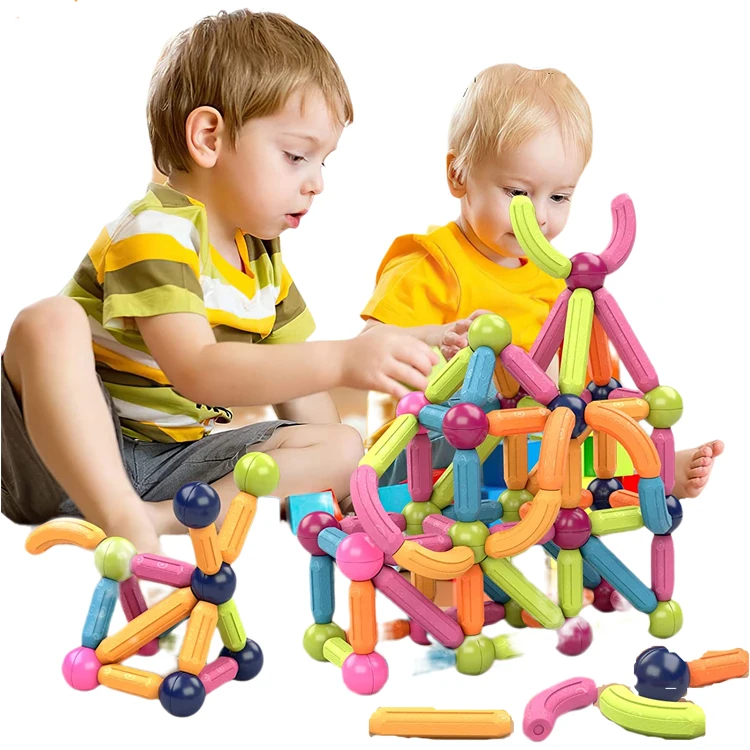 42PCS Magnetic Stick Toys STEM Educational Magnetic Building Block Tiles For Kids DIY Magnetic Ball Rods Toys For Kids
42PCS Magnetic Stick Toys STEM Educational Magnetic Building Block Tiles For Kids DIY Magnetic Ball Rods Toys For Kids