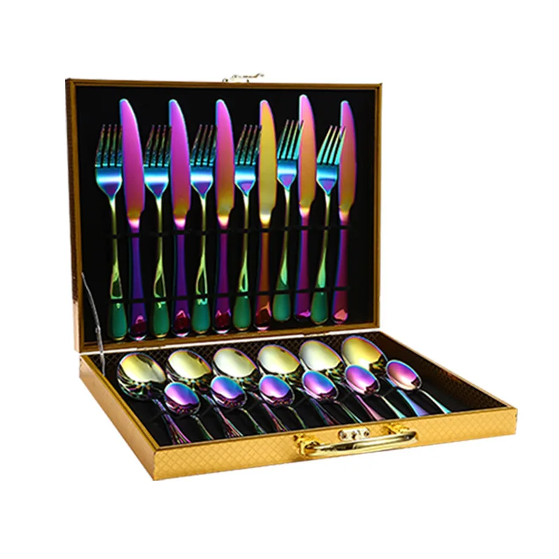 luxury gold flatware set 24 pcs 24pcs 24 piece cutlery set stainless steel cutlery 24 pieces cutlery 24pcs
luxury gold flatware set 24 pcs 24pcs 24 piece cutlery set stainless steel cutlery 24 pieces cutlery 24pcs