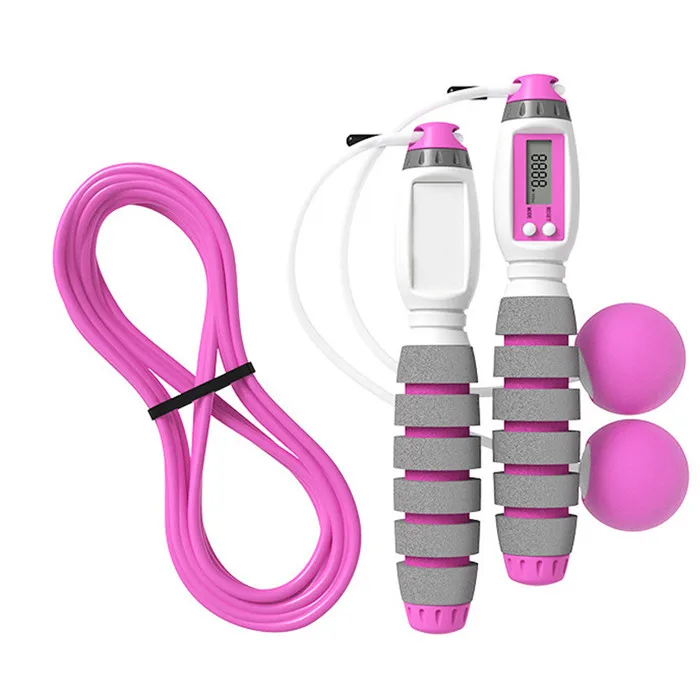 ABS non-slip handle fitness training kids adults interchangeable digital counter jump rope, Purple,blue ,red ,pink,green
ABS non-slip handle fitness training kids adults interchangeable digital counter jump rope, Purple,blue ,red ,pink,green