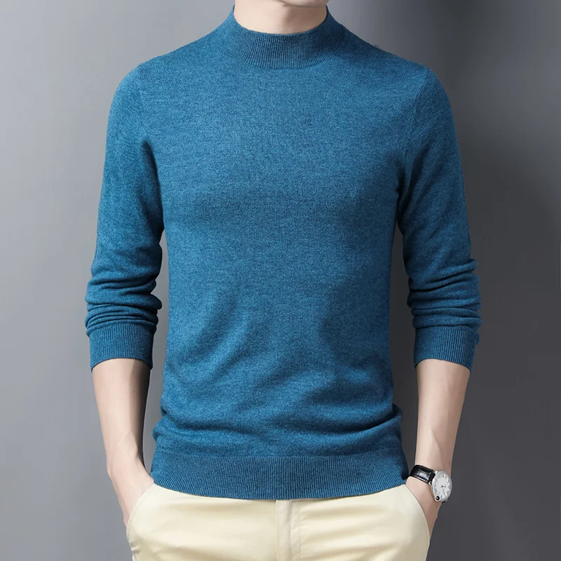 New Design Oversized Knitted Wool Sweater Men Turtleneck Crew Neck Sweater Custom Mens Sweater Long Sleeve
New Design Oversized Knitted Wool Sweater Men Turtleneck Crew Neck Sweater Custom Mens Sweater Long Sleeve