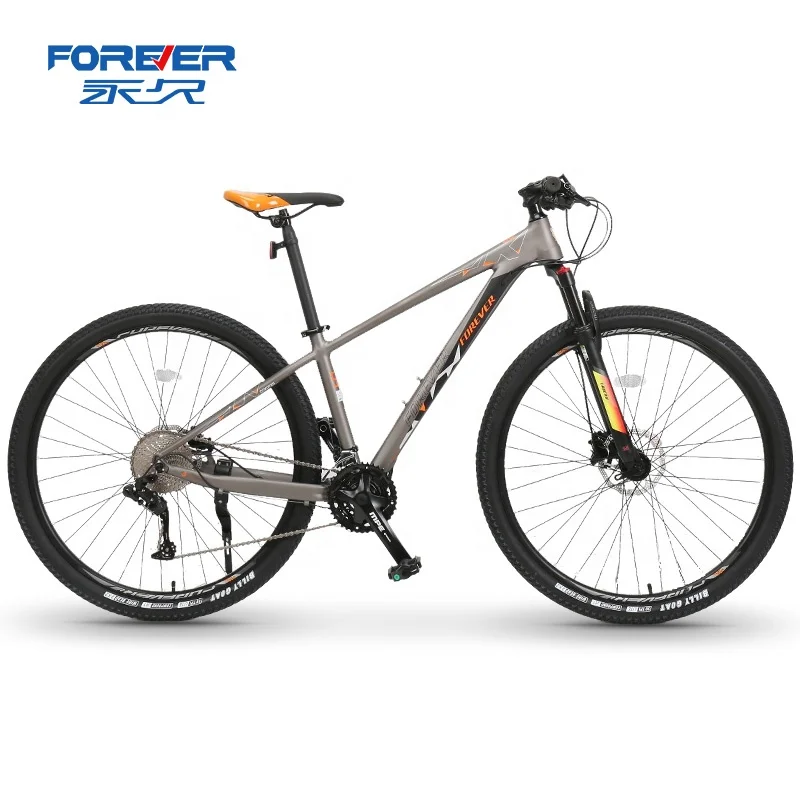 FOREVER China high quality Oil Disc 29 inch bicycle 33 speed bicycle Aluminum alloy frame Off-road Mountain Bike for adult
FOREVER China high quality Oil Disc 29 inch bicycle 33 speed bicycle Aluminum alloy frame Off-road Mountain Bike for adult