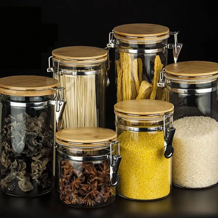 Sealed Storage Clean And Fashion Glass Jars Clear Large Glass Jar With Glass Clip Lid
Sealed Storage Clean And Fashion Glass Jars Clear Large Glass Jar With Glass Clip Lid