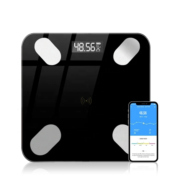 Hot Sale Bathroom body fat Scales Weight Personal Smart body Scale, Black/white/custom
Hot Sale Bathroom body fat Scales Weight Personal Smart body Scale, Black/white/custom
